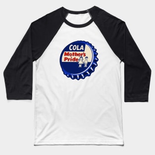 Vintage Mothers Pride Cola Bottlecap Baseball T-Shirt